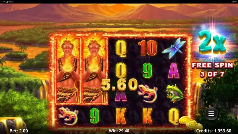 Action Boost Amber Island slot screenshot 5