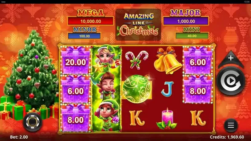 Amazing Link Christmas slot screenshot 1