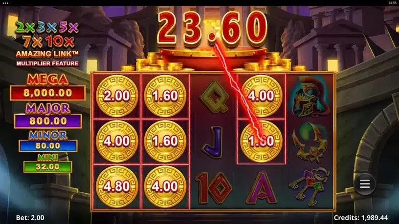Amazing Link Hades slot screenshot 4