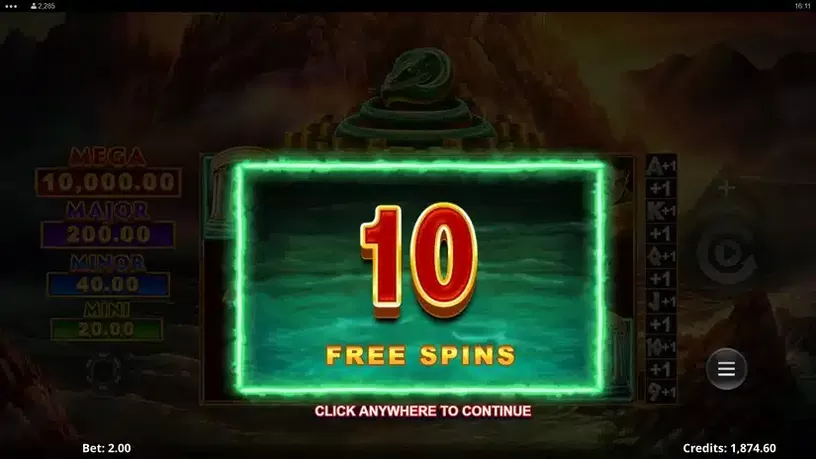 Amazing Link Medusa slot screenshot 3