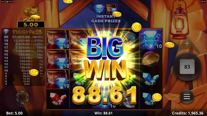Diamond Discovery slot screenshot 5