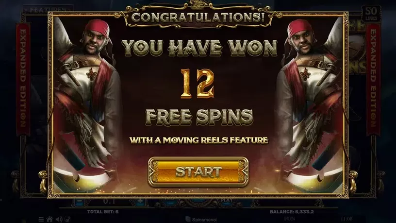 Age Of Pirates Expanded Edition slot screenshot 4