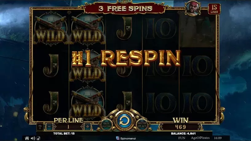 Age of Pirates 15 Lines slot screenshot 6