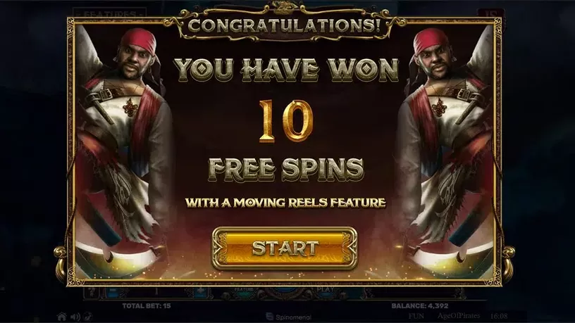 Age of Pirates 15 Lines slot screenshot 4