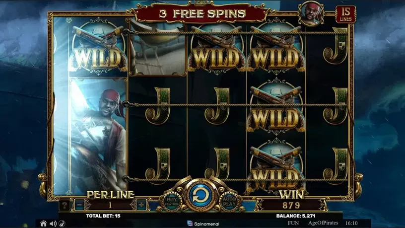 Age of Pirates 15 Lines slot screenshot 7