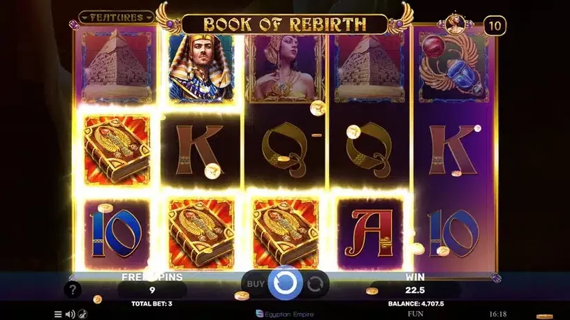 Book Of Rebirth slot screenshot 5