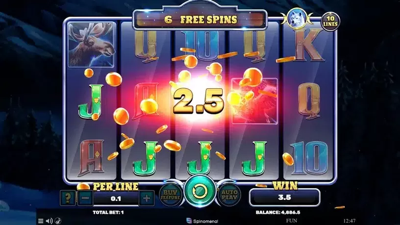 Book Of Wolves slot screenshot 5