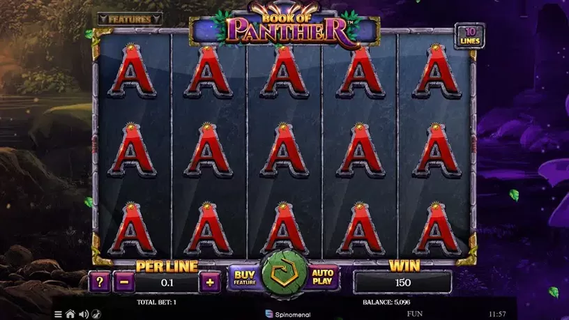 Book of Panther slot screenshot 7