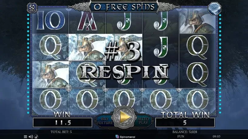 Demi Gods III slot screenshot 6