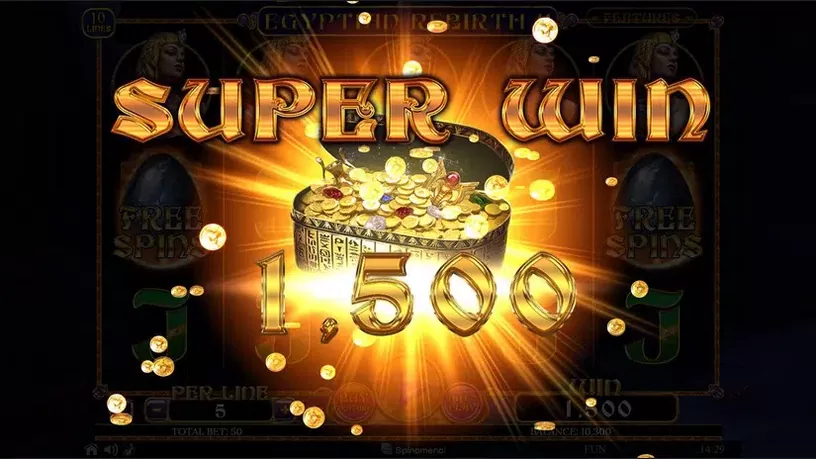 Egyptian Rebirth II slot screenshot 8