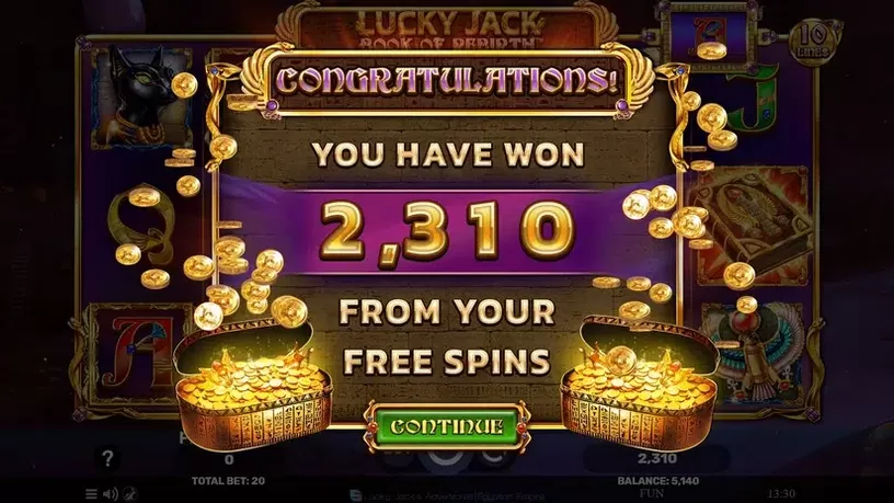 Lucky Jack – Book Of Rebirth slot screenshot 7