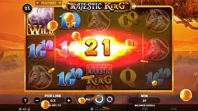 Majestic King slot screenshot 3