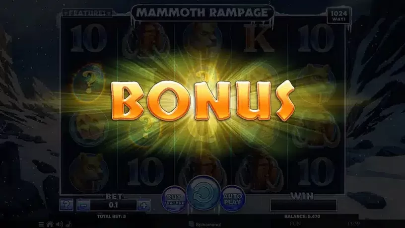 Mammoth Rampage slot screenshot 4