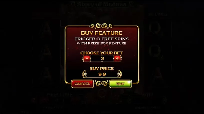 Story Of Medusa slot screenshot 4