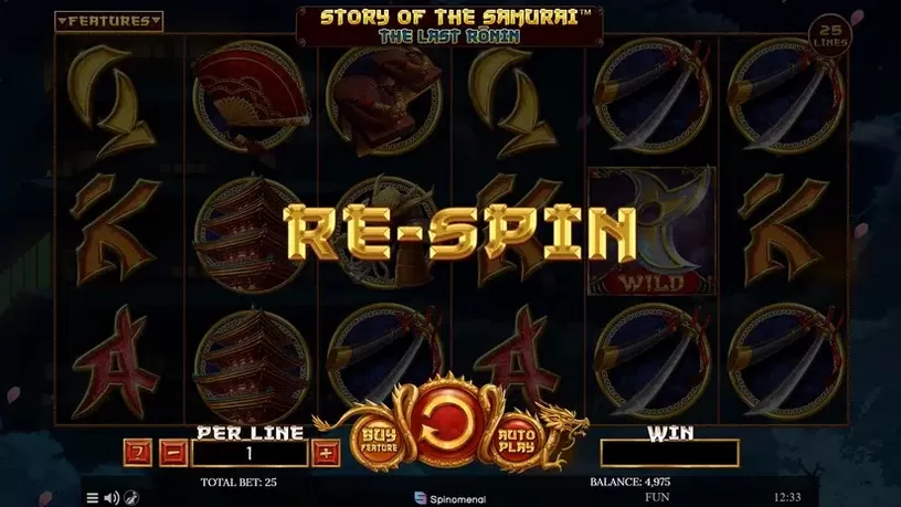 Story Of The Samurai The Last Ronin slot screenshot 2