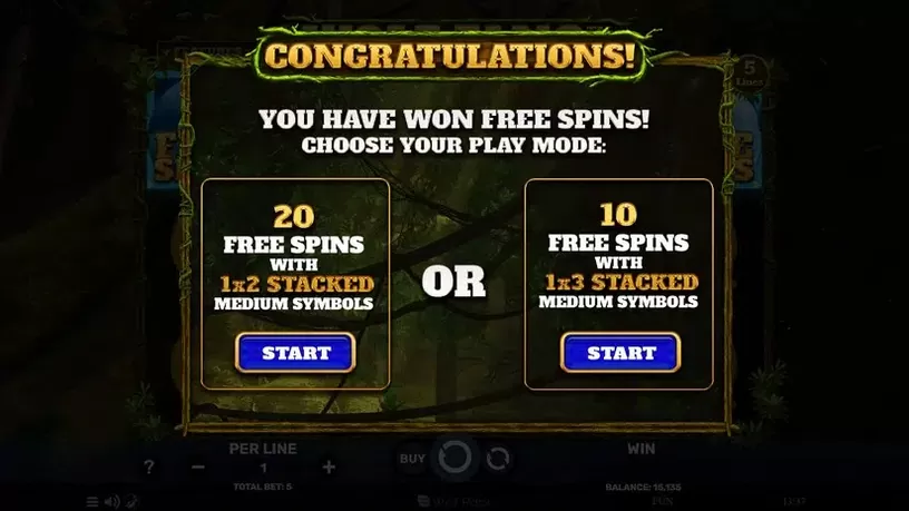 Wolf Fang – Deep Forest slot screenshot 7