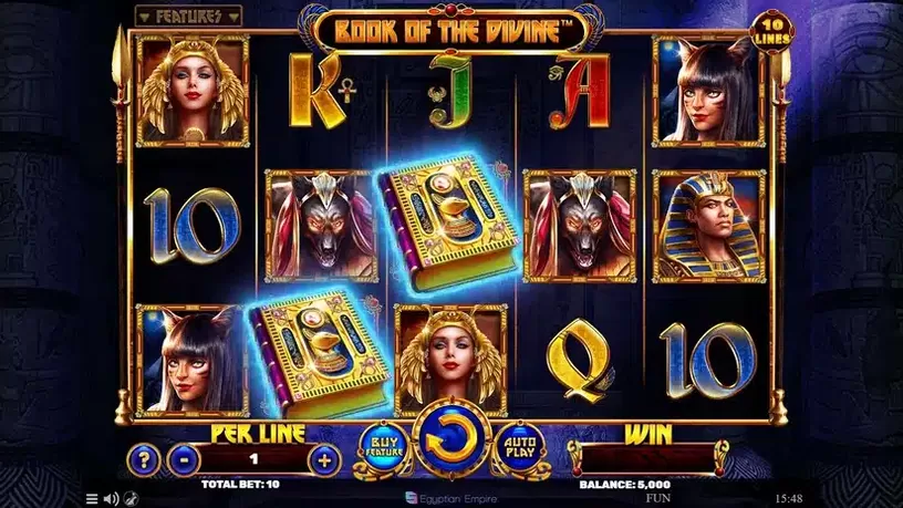 Book of The Divine slot screenshot 1