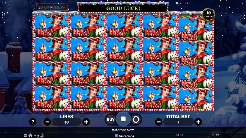 Jokers Charms Xmas slot screenshot 6