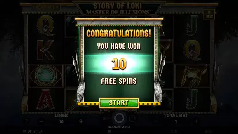 Story of Loki – Master of Illusions slot screenshot 2