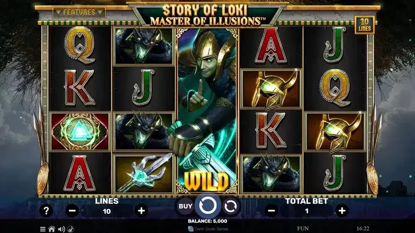 Story of Loki – Master of Illusions slot screenshot 1