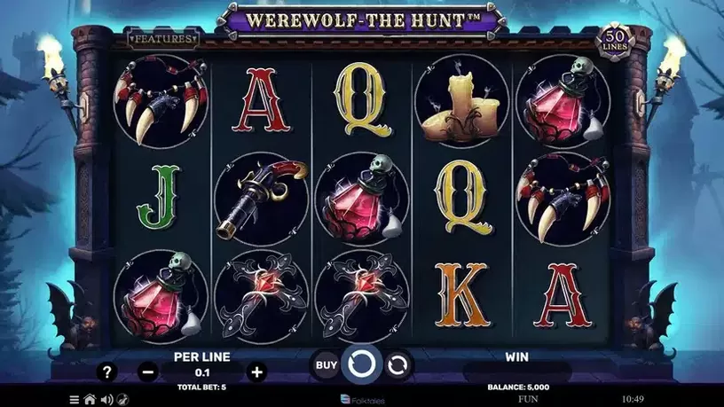 Werewolf – The Hunt slot screenshot 1