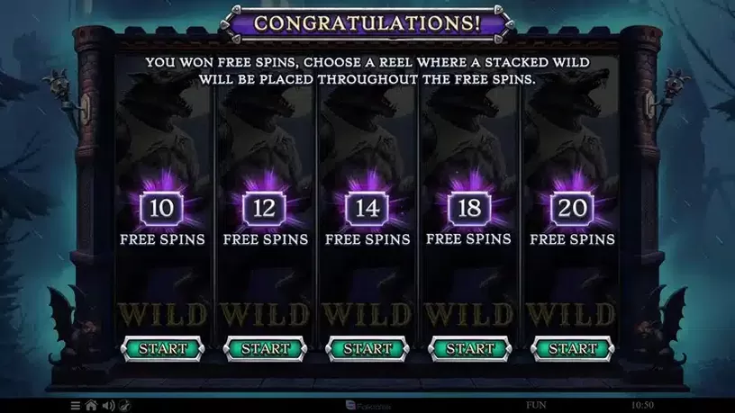 Werewolf – The Hunt slot screenshot 2