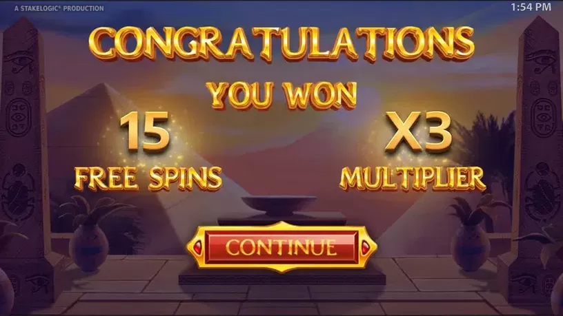 9 Pyramids of Fortune slot screenshot 5