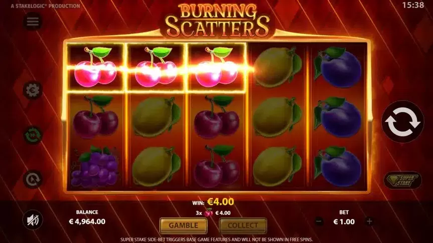 Burning Scatters slot screenshot 4