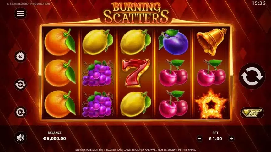 Burning Scatters slot screenshot 1
