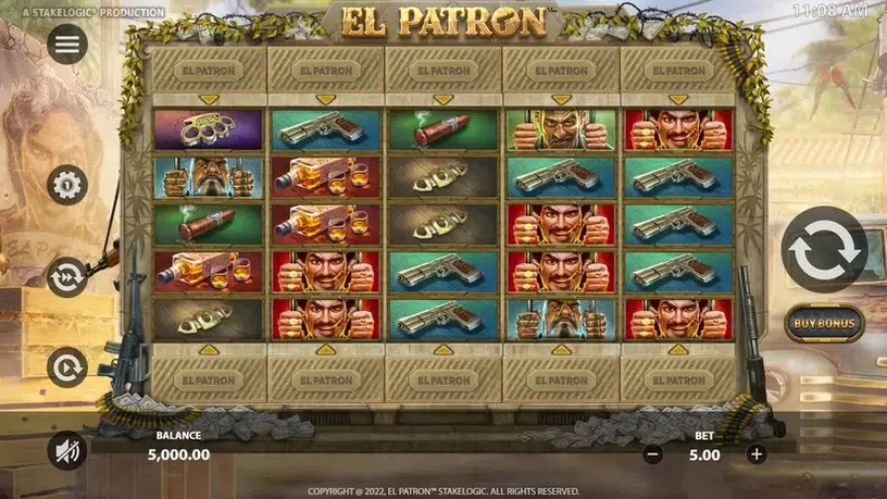 El Patron slot screenshot 1