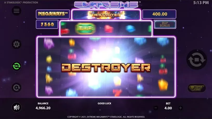 Extreme Megaways slot screenshot 5