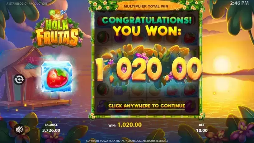 Hola Frutas slot screenshot 6