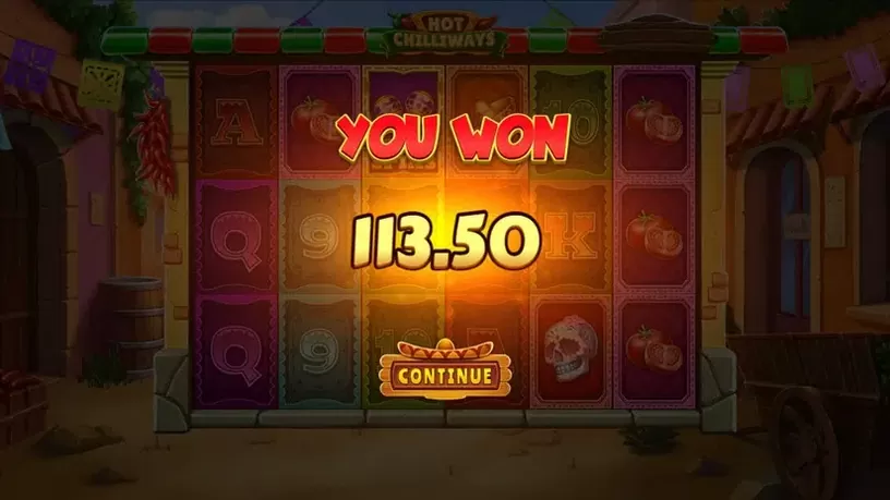 Hot Chilliways slot screenshot 7
