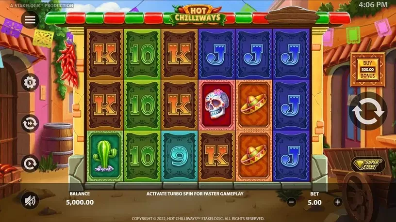 Hot Chilliways slot screenshot 1