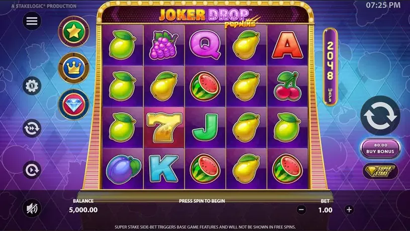Joker Drop slot screenshot 2