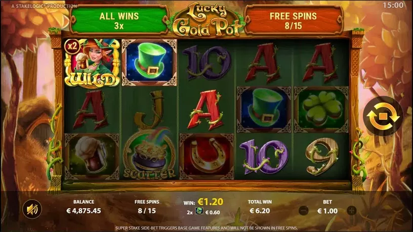 Lucky Gold Pot slot screenshot 7