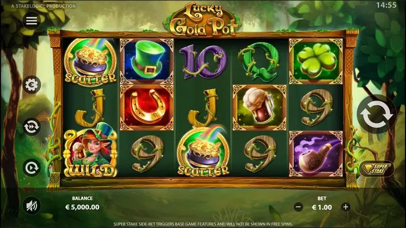 Lucky Gold Pot slot screenshot 1
