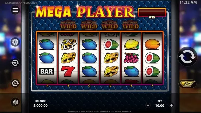 Mega Player slot screenshot 1