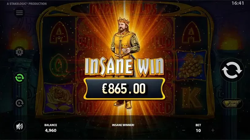 Midas Wilds slot screenshot 5
