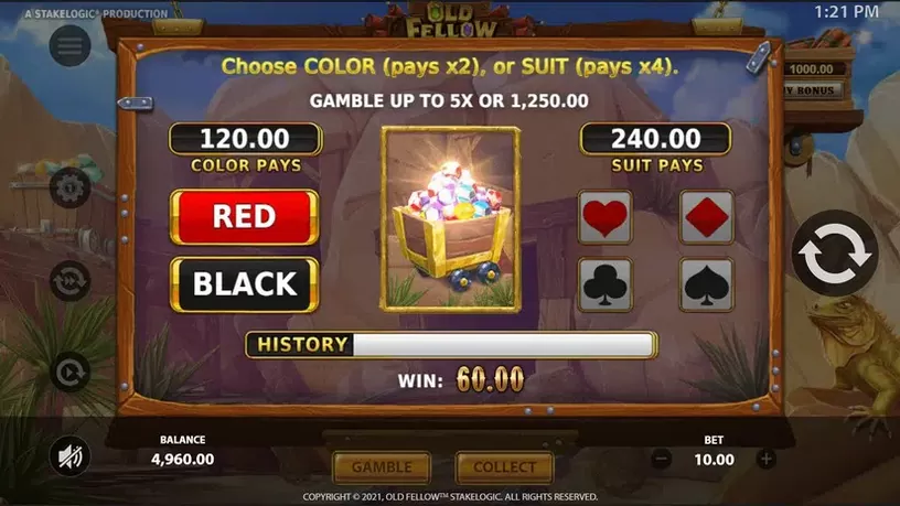 Old Fellow slot screenshot 3