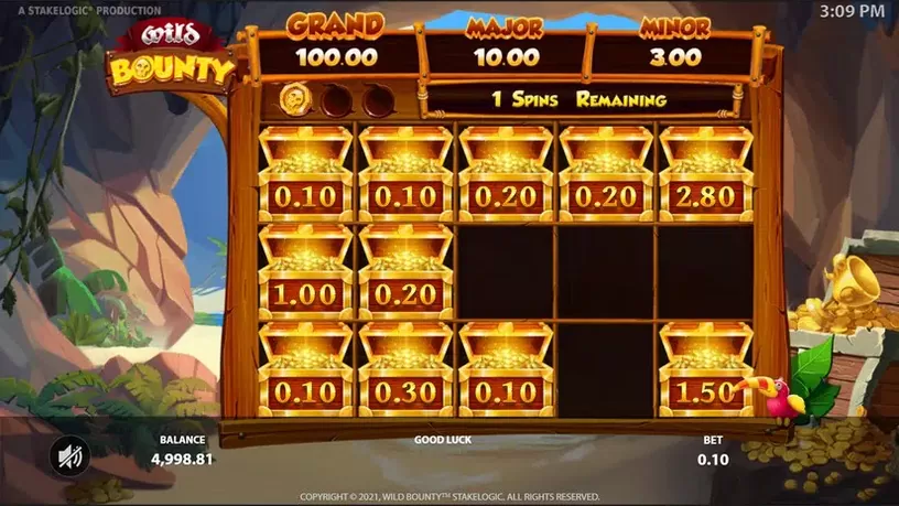 Wild Bounty slot screenshot 6