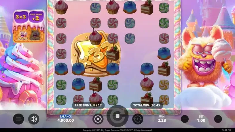 Big Sugar Bonanza Xmas slot screenshot 5