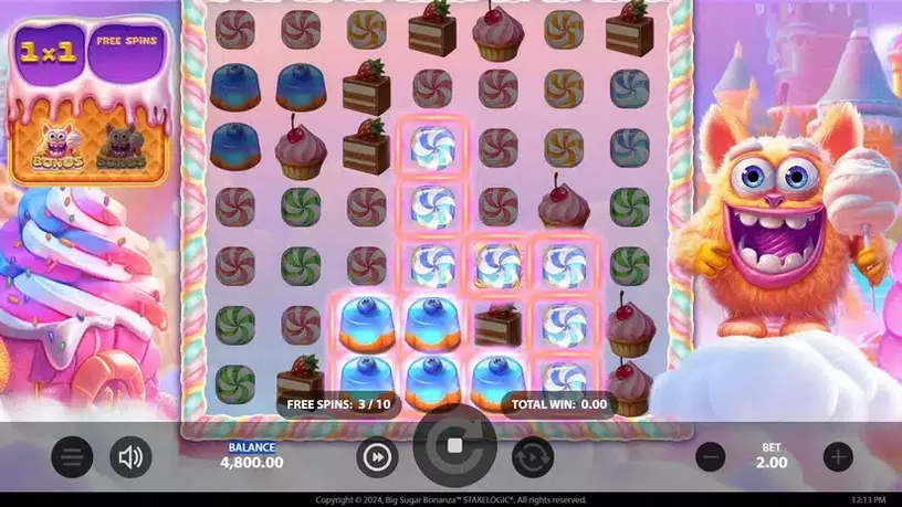 Big Sugar Bonanza slot screenshot 4