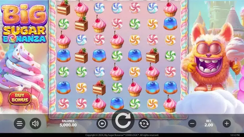 Big Sugar Bonanza slot screenshot 1