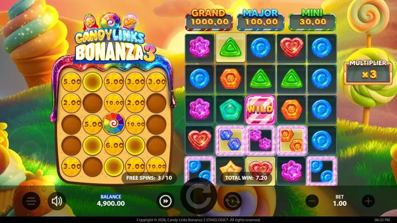 Candy Links Bonanza 3 slot screenshot 4