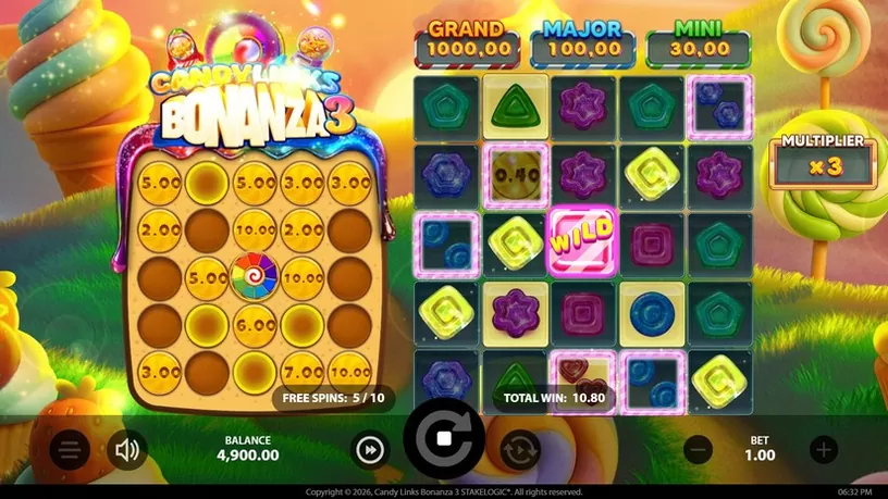 Candy Links Bonanza 3 slot screenshot 5