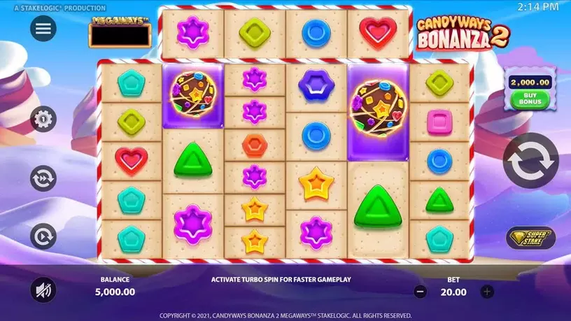Candyways Bonanza 2 Megaways slot screenshot 1