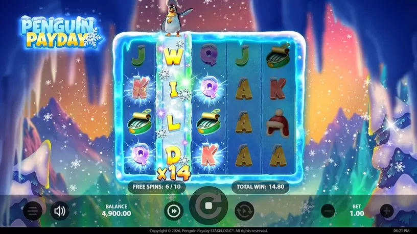 Penguin Payday slot screenshot 5