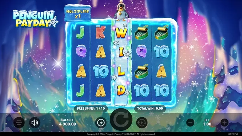 Penguin Payday slot screenshot 4