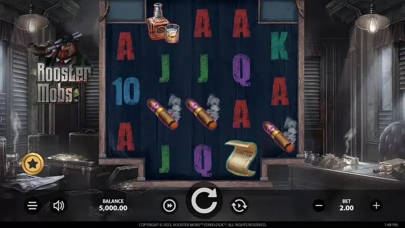 Rooster Mobs slot screenshot 1